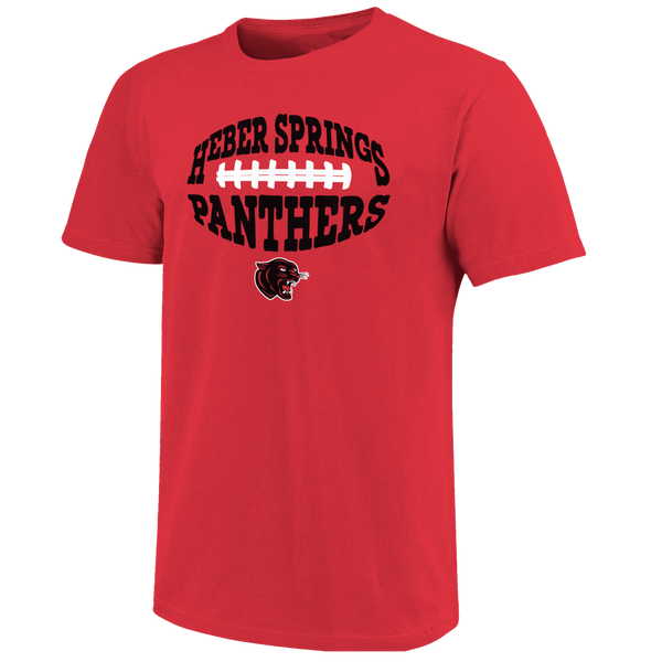 Heber Springs Panthers Football Type Unisex Cotton T-Shirt