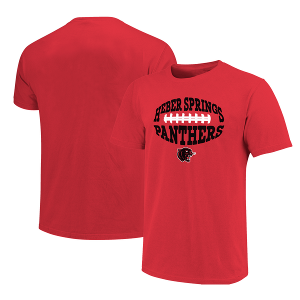 Heber Springs Panthers Football Type Unisex Cotton T-Shirt