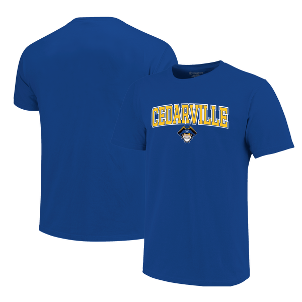 Cedarville Pirates Arch Logo Unisex Cotton T-Shirt