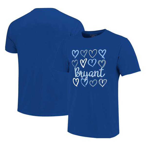 Bryant Hornets Hearts Unisex Cotton T-Shirt