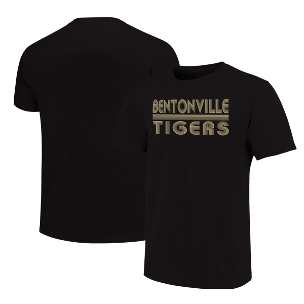 Bentonville Tigers Vintage Lines Unisex Cotton T-Shirt