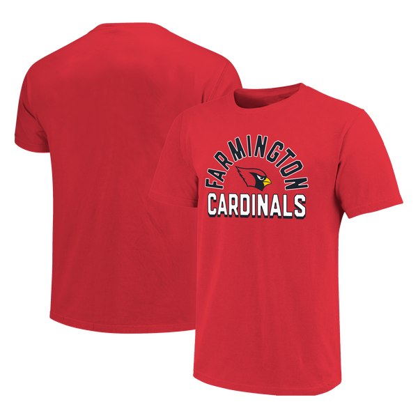 Farmington Cardinals Arch Logo Unisex Cotton T-Shirt