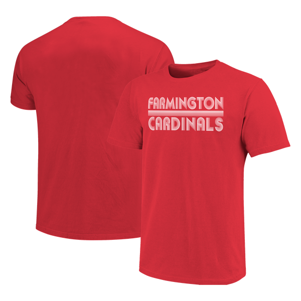 Farmington Cardinals Vintage Lines Unisex Cotton T-Shirt