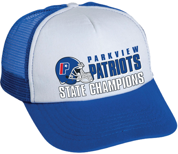 Parkview Patriots 2024 Football Champions Trucker Hat