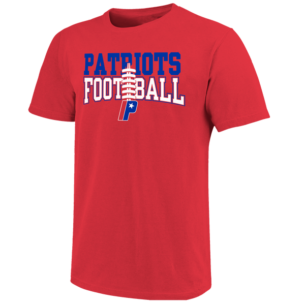 Parkview Patriots Football Laces Unisex Cotton T-Shirt