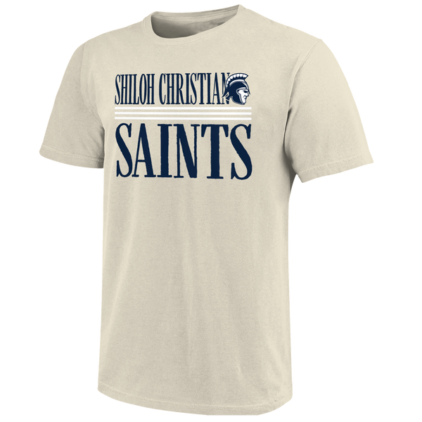 Shiloh Christian Saints Tall Type Lines Unisex Cotton T-Shirt