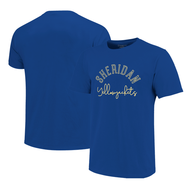 Sheridan Yellowjackets Arch & Type Short Sleeve T-Shirt